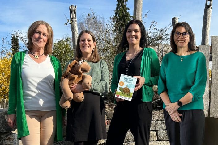 „Resi-Teams“ v.l. Dorena Genge, Hanna Acker, Julia Hornung und Andrea Zran.